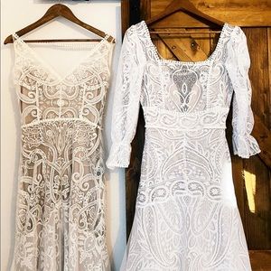 Custom wedding dress